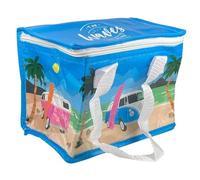 Bolsa de Comida isotérmica de plástico Reciclado Volkswagen - Van Bus Combi VW T1 The Waves Are Calling