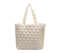 Bolsa de comprador para mujeres edredones BAJA COMPETURA Baja INVERSA CASA CASUAL INVANTE CASA COMPETO ELEGANTE PORTABLE ELEGANTE PORTABLE PARA LA PARTICIPACIÓN, beige, Talla única