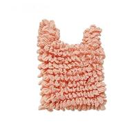 Bolsa de compras de burbujas expandible, portátil, compresible, para comestibles y uso diario, tela elástica elástica, diseño plegable compacto, transportador ligero de gran capacidad (rosa)