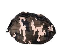 Bolsa de Compras Plegable Impermeable de Gran Capacidad Bolsa de comestibles Reutilizable para la Playa Oxford Fabric de 40x40 cm Eco amigable (Verde de Camuflaje)