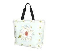 Bolsa de compras reutilizable con un hombro, Camellia in bloom, bolsa de mano casual de un hombro, bolsa de compras grande multiusos, color negro, talla única