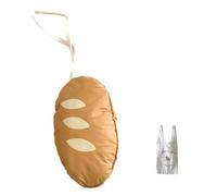 Bolsa De Compras Reutilizable Portátil Multipropósito Con Gran Capacidad De Almacenamiento En Forma Pan Plegable Y Lavable En Forma Pan Con