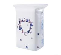 Bolsa de compresión al vacío para edredones y ropa de algodón, bolsa de almacenamiento sellada 3D con válvula de escape de prensa manual para organización de ropa de cama (50 x 70 x 30 cm)