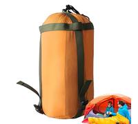 Bolsa de compresión - Bolsa de colcha, bolsa de compresión, bolsa de almacenamiento de bolsa de dormir, bolsa de senderismo, impermeable, bolsa de almacenamiento de nylon para hombres y mujeres