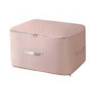 Bolsa de compresión para almacenamiento de colchas, perfecta para un uso eficiente del espacio y protección (rosa)