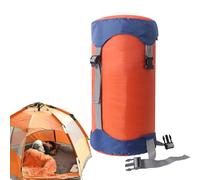Bolsa de compresión para saco de dormir - Bolsa de camping, bolsa de compresión de viaje | Masilla de compresión ajustable, bolsa impermeable para saco de dormir, espacio de compresión