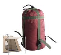Bolsa De Compresión para Saco De Dormir, Saco De Compresión con Cordón, Funda Saco De Dormir para Camping, Bolsa De Almacenamiento para Saco De Dormir, Senderismo Mochilero Viajes