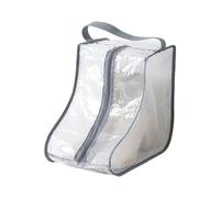 Bolsa de conservación de botas, organizador de almacenamiento de zapatos, protector de calzado con cremalleras para entusiastas de la moda, Gray, G