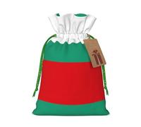 Bolsa de cordón con estampado de bandera búlgara para regalos, bolsas de regalo adorables reutilizables, perfectas para joyas y mucho más