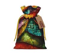 Bolsa de cordón con estampado mágico para regalos, bolsas de regalo adorables reutilizables, perfectas para joyas y mucho más