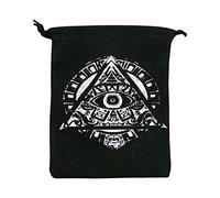 Bolsa de cordón de satén | Velvet Tarot Rune Bag Size | Bolsa de Tarot portátil | Exquisita bolsa de terciopelo para bolsa de viaje Adawd