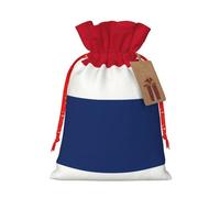 Bolsa de cordón resistente con bandera holandesa de 4.7 x 6.9 pulgadas, bolsa de regalo moderna y práctica para necesidades diarias, 1 unidad