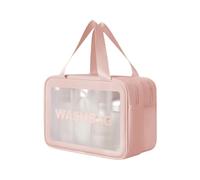 Bolsa De Cosméticos Artículos Tocador Gran Capacidad Maquillaje Cuidado La Piel Almacenamiento Lavado Transparente para Mujeres Y Niñas Maquillaje Mano Artículos Tocador Cosméticos