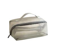 Bolsa de Cosméticos Bolsa de maquillaje Bolsa de cosméticos Bolsa de malla grande plegable transparente Cosméticos for mujer Bolsa de lavado separada Organización de ropa interior Bolsa de almacenamie