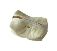 Bolsa de cosméticos de algodón Floral espaciosa, Bolsas de Almacenamiento organizadas de Maquillaje prácticas para entusiastas del Maquillaje y Bolsa de cosméticos Profesionales