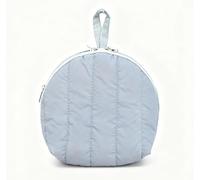 Bolsa de cosméticos de carcasa suave para mujer, organizador de maquillaje de viaje, portátil, pequeña bolsa de almacenamiento, Azul, Estuches de cosmé