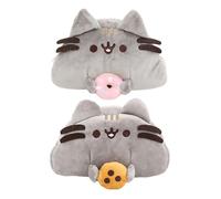 Bolsa De Cosméticos De Gato Bonito, Bolsa De Cosméticos De Felpa, Bolsa De Almacenamiento Grande, Estuche Lápices Dibujos De Estudiantes, 2 Uds.