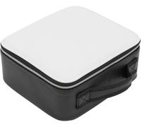 Bolsa de cosméticos de gran capacidad, organizador de maquillaje de viaje, con espejo LED, bolsas de maquillaje portátiles para mujeres, bolsa de maquillaje de viaje, caja de almacenamiento de