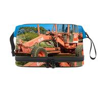 Bolsa de cosméticos de viaje de gran capacidad, nivelador de tierra, bolsa de maquillaje, organizador impermeable, Varios colores, 27x15x14 cm/10.6x5.9x5.5 in