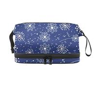 Bolsa de cosméticos de viaje de gran capacidad, para hacer un deseo, bolsa de maquillaje, bolsa de maquillaje impermeable, Varios colores, 27x15x14 cm/10.6x5.9x5.5 in