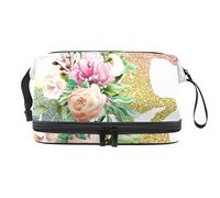 Bolsa de cosméticos de viaje de gran capacidad, unicornio Pegasus, bolsa de maquillaje, bolsa de maquillaje impermeable, Varios colores, 27x15x14 cm/10.6x5.9x5.5 in