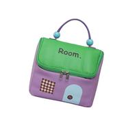 Bolsa de cosméticos de viaje multiusos, espaciosa, resistente al agua, con asas para artículos de uso diario, bolsa de maquillaje de gran capacidad, c, Talla única