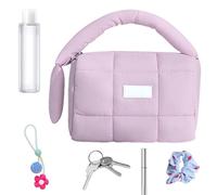 Bolsa de cosméticos - Estuche cosmético portátil | Bolsa de maquillaje de viaje en forma de bocanada de gran capacidad | Estuche de aseo impermeable Organizador portátil para cosméticos de do