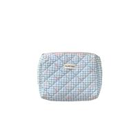 Bolsa de cosméticos floral para mujer, bolsa de cosméticos decorativa, bolsa portátil para artículos de tocador, estuche para niñas, G2, As picture