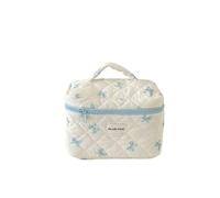 Bolsa de cosméticos floral para mujer, bolsa de cosméticos decorativa, bolsa portátil para artículos de tocador, estuche para niñas, D3, As picture