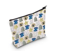 Bolsa de cosméticos inspirada en Broadway Hamilton para regalo de teatro musical, bolsa de maquillaje para fanáticos de Broadway, Broadway