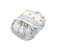 Bolsa de Cosméticos, ONEGenug Bolsa de Maquillaje, Organizador de un Solo Paso con Diseño de Cordón, Bolsa de Cosméticos para Señoras Perezosas