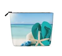 Bolsa de cosméticos para mujer, diseño geométrico de panal de abeja, bolsa de aseo de una sola capa, adecuada para almacenamiento diario, viajes y viajes de negocios., playa, Talla única