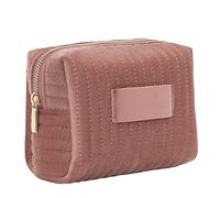 Bolsa de cosméticos pequeña de viaje, bolsa de maquillaje con cremallera para mujeres y niñas, bolsa de cosméticos con cremallera de gran capacidad, bolsas de mano organizadoras, bolsa de maquillaje