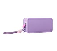 Bolsa de cosméticos portátil | Bolsa de maquillaje colorida - Bolsa de organización de cosméticos con cremallera para brochas de polvo, delineador de ojos, lápiz labial, Purple, Refer to description