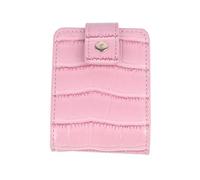 Bolsa de cosméticos portátil en miniatura de piel sintética, monedero, organizador de auriculares para mujer, estuche de almacenamiento de joyas y lápiz labial, a