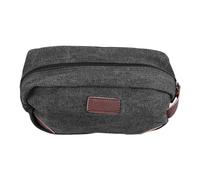 Bolsa De Cosméticos Portátil, Monedero De Lona Portátil Especie Negro Bolsa De Cosméticos De Viaje De Gran Capacidad Adecuado Para Viajes Al Aire Libre Viajes De Negocios Y Retoques De Maquillaje