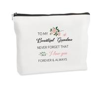 Bolsa de cosméticos, regalo de cumpleaños para abuela, regalo de cumpleaños para abuela, para el día de la madre, regalo de maquillaje