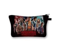 Bolsa de Cosméticos Stranger Things - Estuche de Maquillaje y Organizador para Mujer, Bolsas de Almacenamiento para Niñas Adolescentes