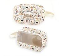 Bolsa de cosméticos transparente inspirada en la novela, libro de Anne, regalos literarios, Gables, bolsa de maquillaje de la isla del príncipe Eduardo, Verde Mb Uk2, Bolsa: