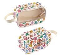 Bolsa de cosméticos transparente para psicoterapeutas, regalo diario para psicólogos, regalo para amantes de la psicología, regalo de graduación, Bolsa de psicoterapeuta