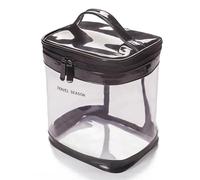 Bolsa De CosméTicos Viajes bolsas cosméticas transparentes CLORURO DE POLIVINILO Mujeres con cremallera Bolsas de maquillaje claro Caja de belleza Maquillaje Organizador Almacenamiento Baño de baño Bo