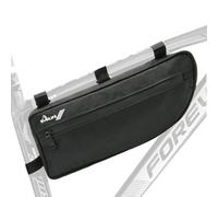 Bolsa de cuadro de bicicleta grande: bolsa de cuadro triangular de bicicleta impermeable debajo de la bolsa de almacenamiento del tubo superior para bicicletas de montaña de ciclismo para adultos