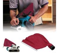 Bolsa de cubierta antipolvo para lijadora de banda 9403 9401, pieza de repuesto compatible con lijadora de 26 cm x 20 cm x 3,6 cm, tela roja/negra y para Pla