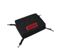 Bolsa de cubierta, bolsa de almacenamiento de malla para puente, bolsa de transporte con cremallera para bebidas y efectos personales