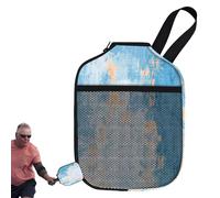 Bolsa de cubierta de remo - Estuche para pickleball, organizador de soporte para pelotas, almacenamiento de protección, bolsa de equipo durante el tiempo de ejercicio, mientras llevas raquetas