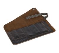 Bolsa de Cubiertos Leder Camping-Aufbewahrungstasche Transporte Enrollada