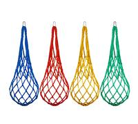 Bolsa de cuerda de pollo y verduras, buena capacidad de carga, soporte para golosinas de verduras, alimentador colgante, juguete de entretenimiento