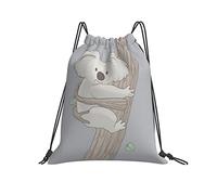 Bolsa De Cuerdas 36x42cm, Lindo Koala Saco De Gimnasio Gran Capacidad Adolescentes Mochila De Cuerdas, para De Senderismo, Playa, Niños