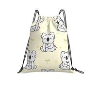 Bolsa De Cuerdas 36x42cm, Lindo Koala Saco De Gimnasio Impermeable Cómodo Deporte Mochila, para Estudiantes, De Senderismo, Playa