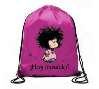 Bolsa de cuerdas Mafalda ¡Hoy muerdo! (BOLSAS)